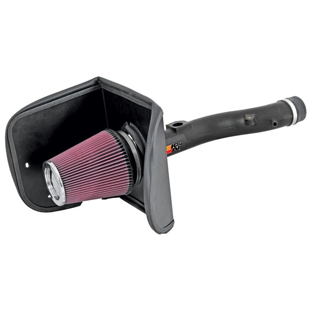 Cold Air Intake System K&N: High-Flow Air-Filter, Increase Performance & Horsepower: Compatible with 2007-2010 TOYOTA Tundra, 63-9033