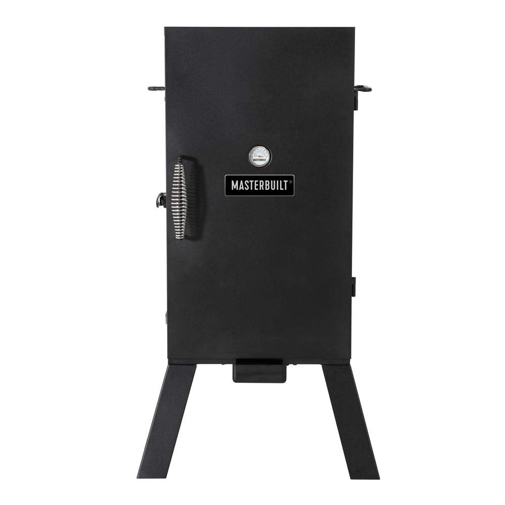 30 inch Masterbuilt 20070210 Analog Electric Smoker with 3 Smoking Racks, 30" Black (Old Version)