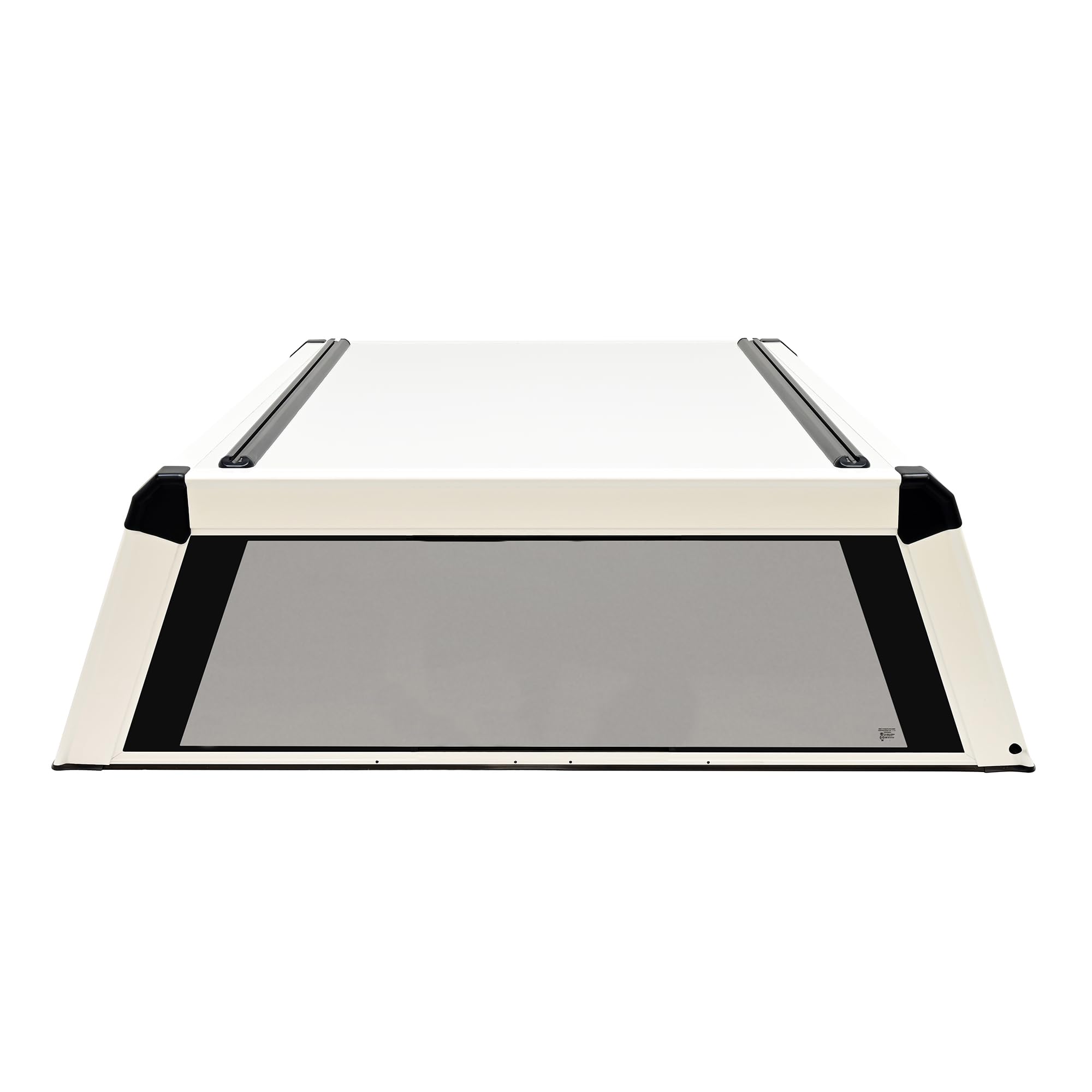 Westin 16-14060 Truck Cap EXP with Solid Front Glass fits 2015-2026 F-150 5'5" Bed Gloss White