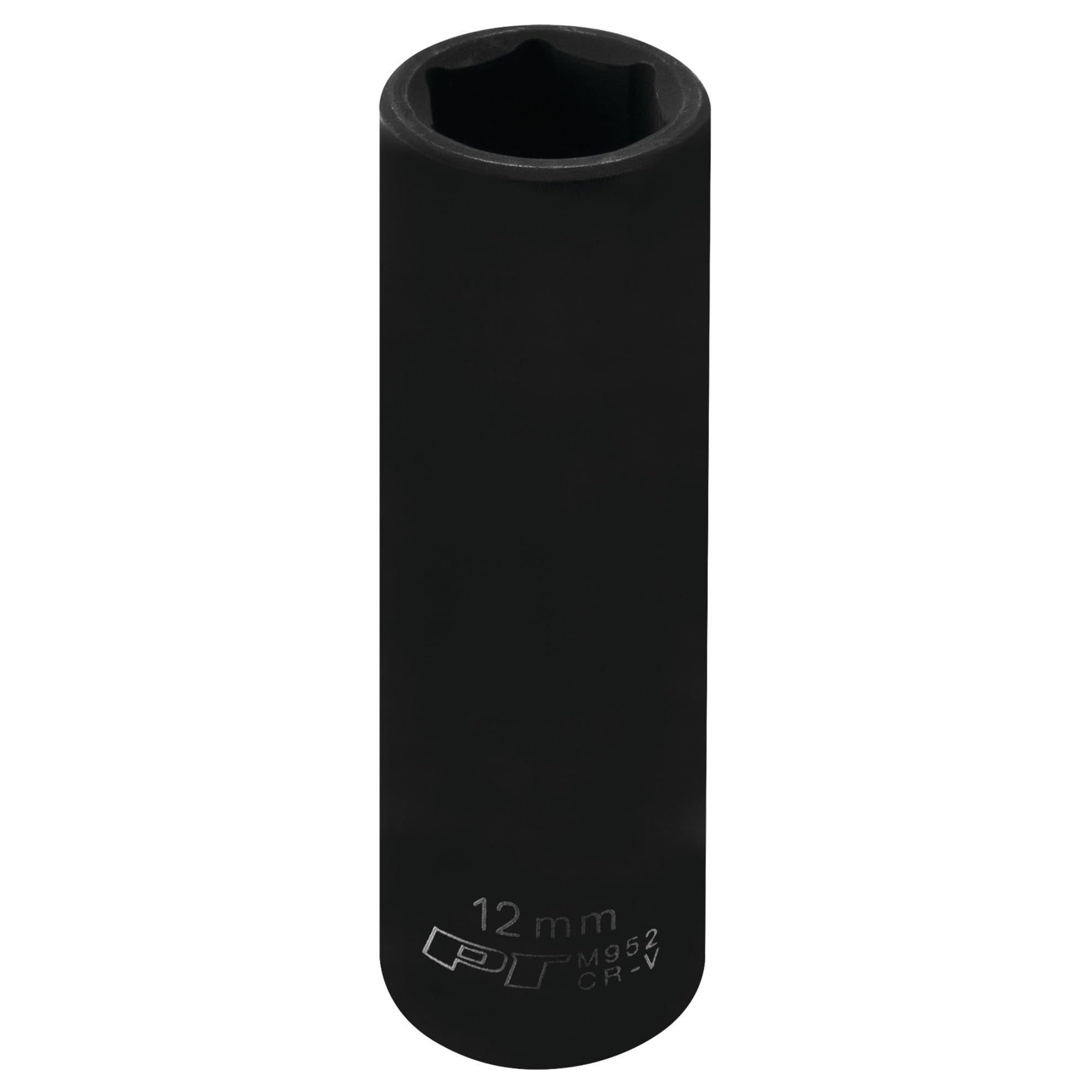 M952 Performance Tool 3/8-Inch 12mm Deep Wall Impact Socket - Durable and Reliable Socket for High-Performance Automotive Repair Jobs