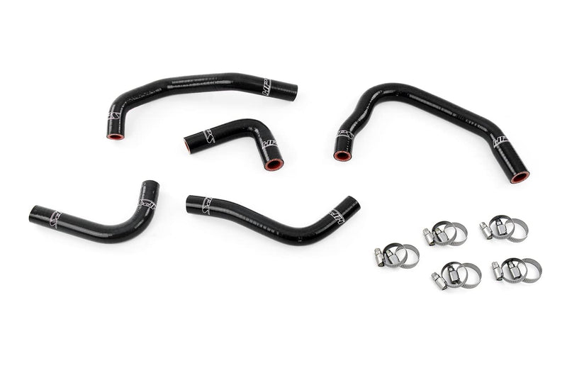 Black HPS 57-1285H-BLK Silicone Heater Hose Kit (Coolant)