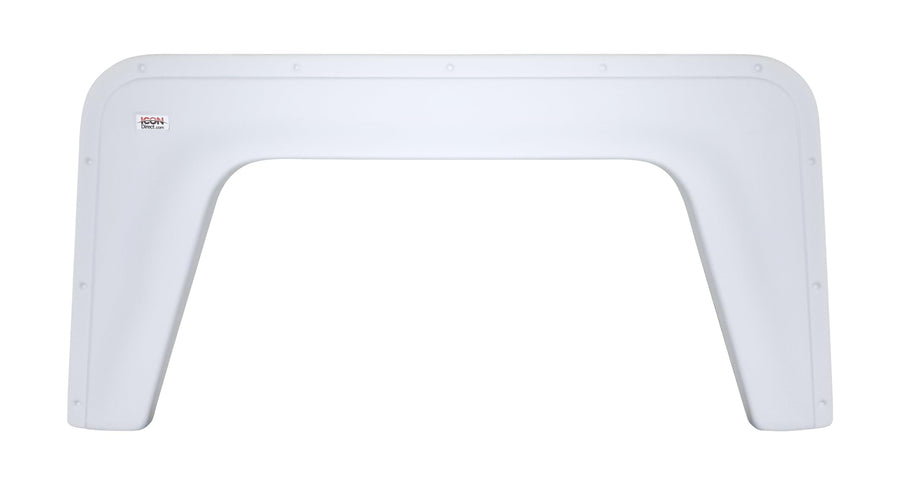 Single Axle Fender Skirt ICON 00403 - Colonial White FS377