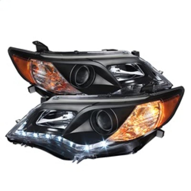 Projector Style Spyder Auto Headlights Black/Clear 5072658