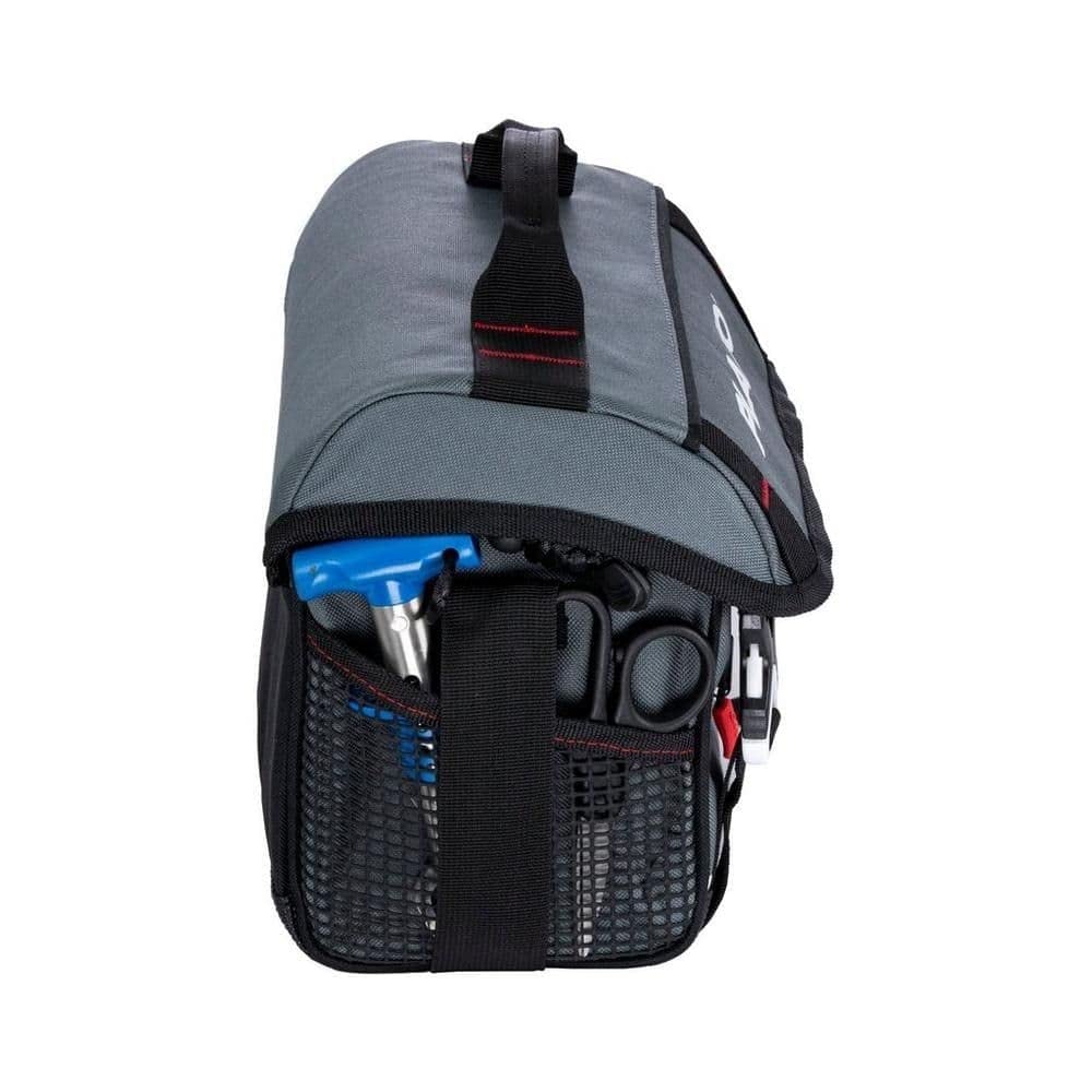3600 Plano Weekend Series Softsider Tackle Bag, Gray Fabric, Includes 2 3600 Stowaway Utility Tackle Boxes, Soft Fishing Tackle Storage Bag, Water-Resistant
