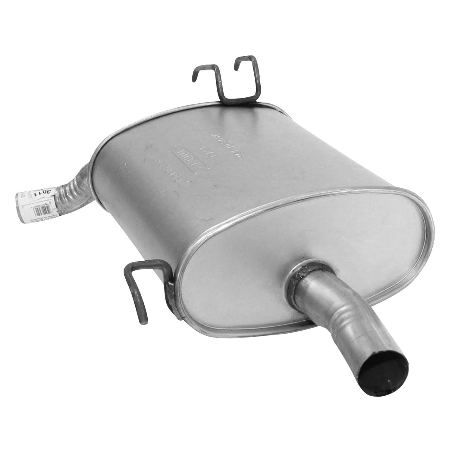 Passenger Side Ansa HD2207 Exhaust Muffler