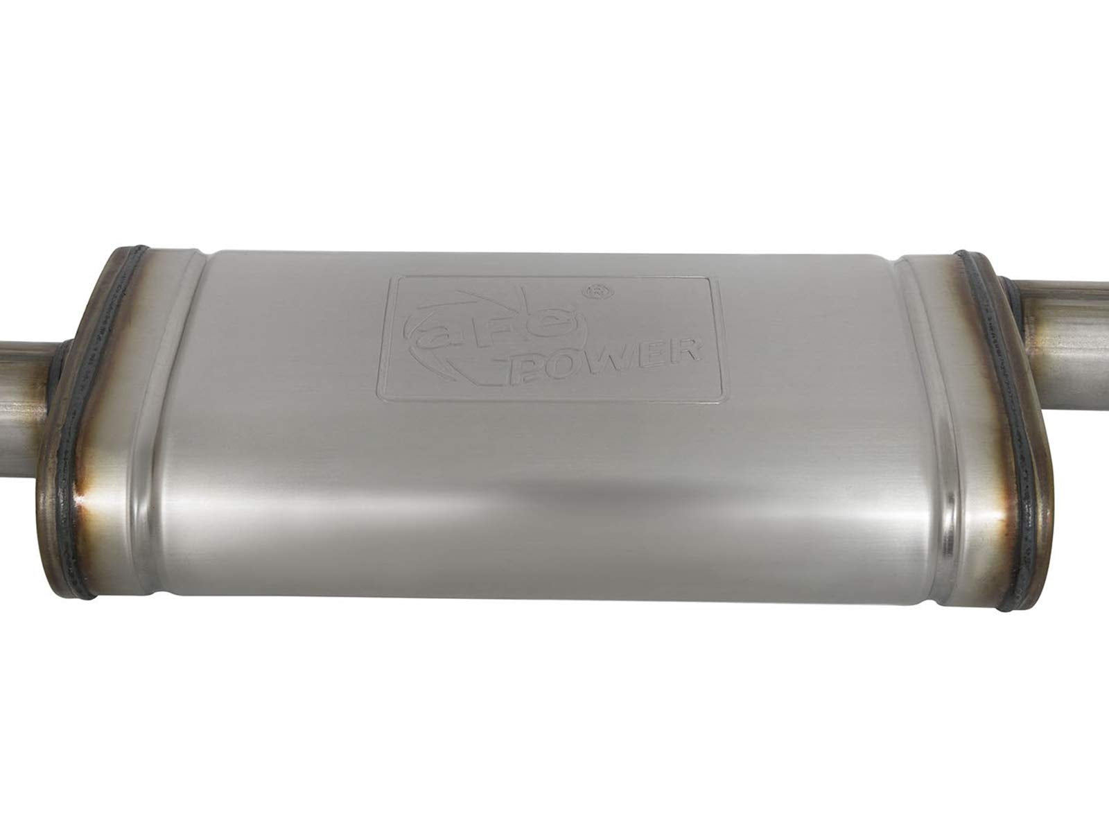 ROCK BASHER aFe Power 49-46049 Cat-Back Exhaust System, 2-1/2", 409 Stainless Steel
