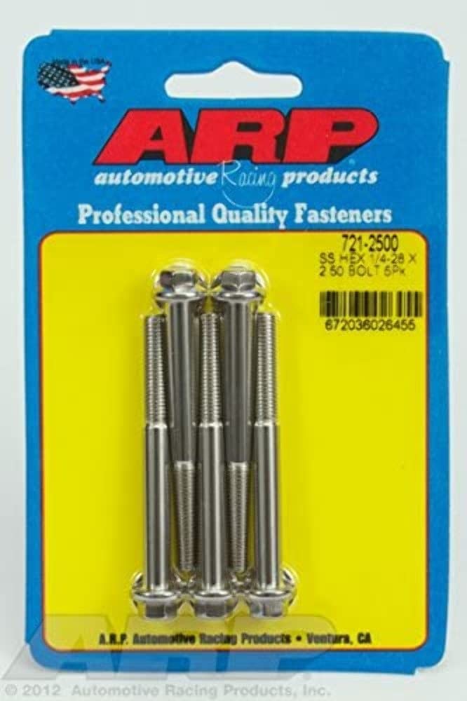Hex Bolt ARP (721-2500), Stainless Steel