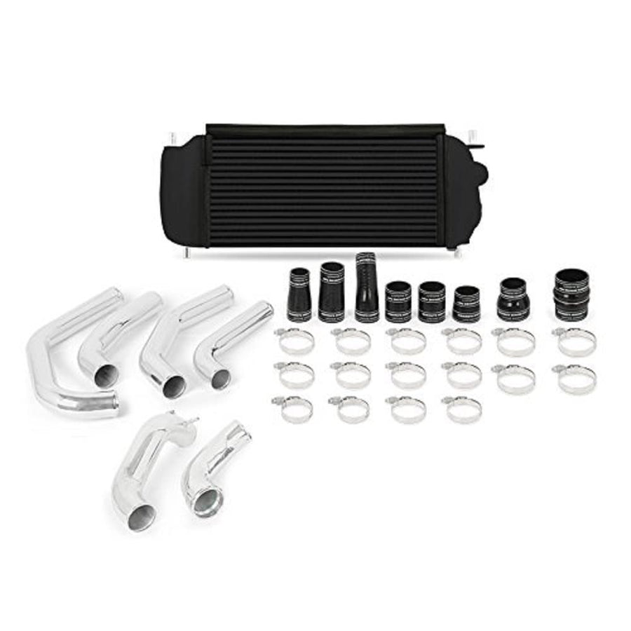 Mishimoto Intercooler Kit MMINT-F27T-15KPBK Fits Ford F-150 EcoBoost 2.7L 2015-2017 Black Kit, Polished Hoses