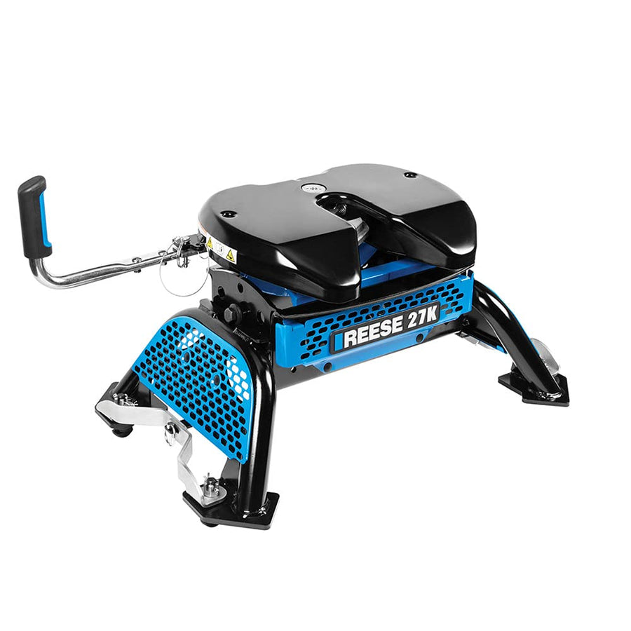 30922 Reese M5 Fifth Wheel Hitch, 27,000 lbs. Capacity, Talon Jaw, Complete System, Compatible with Select Ford F-250 Super Duty, F-350 Super Duty, F-450 Super Duty