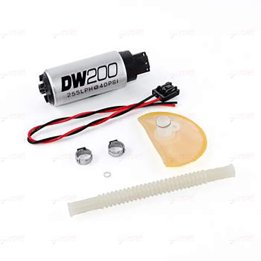 9-201-1020 DeatschWerks in-Tank Fuel Pump (255lph with 9-1020 Install Kit), 1 Pack