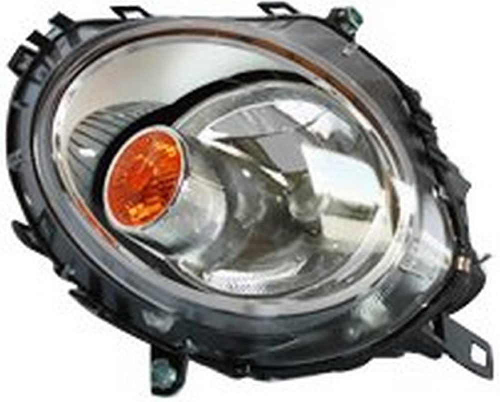 Left TYC Headlight Assembly Compatible with 2007-2013 Mini Mini Cooper