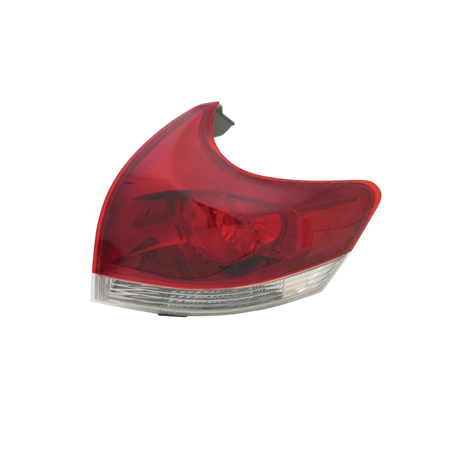 Toyota Venza 13-16 Tail Light Outer Passenger Side SMOKE Lens | DOT Certified 81550-0T020 | TO2801190
