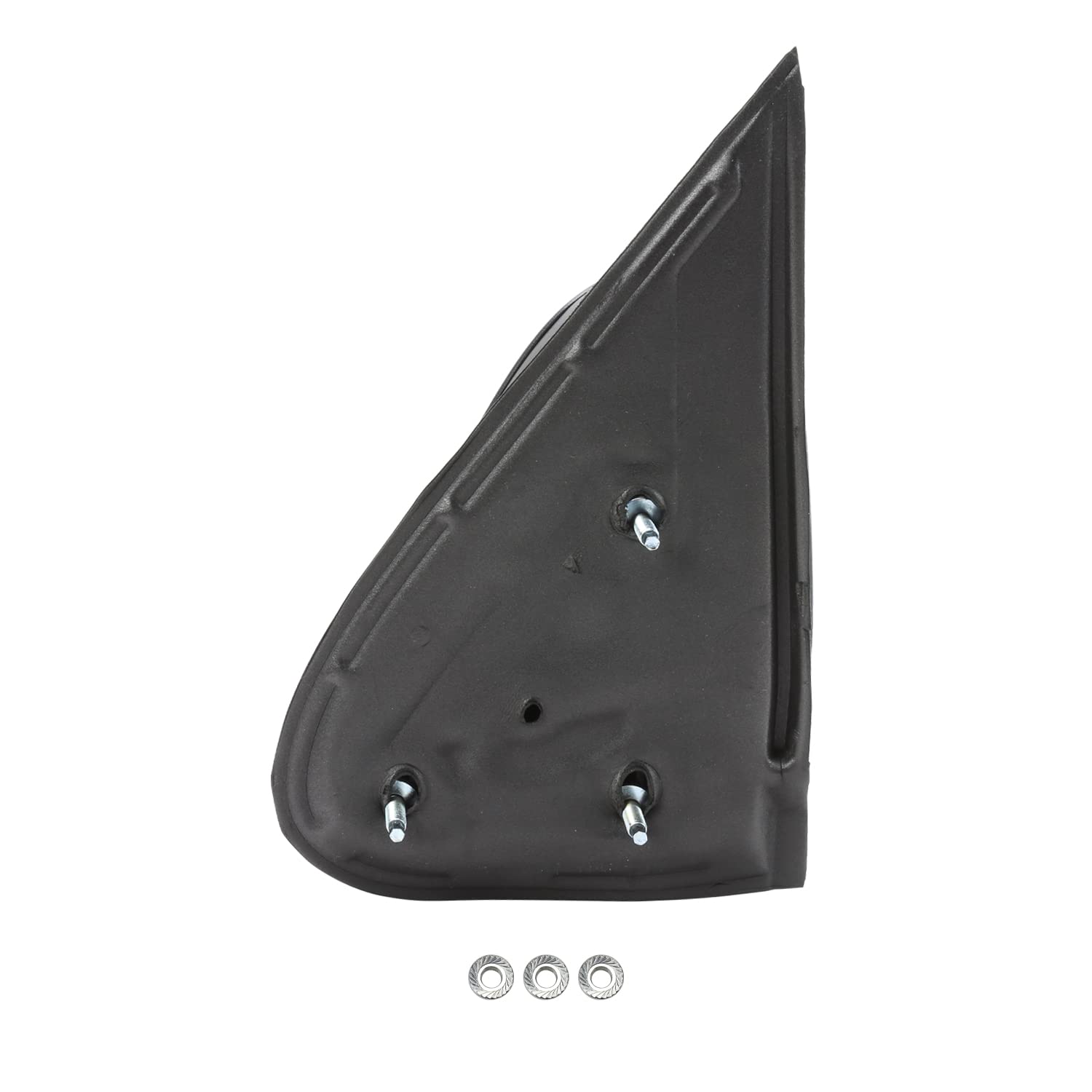 Spec-D Tuning Right Side Glossy Matte Black Manual Side Mirrors Compatible with Chevrolet Chevy S10 1994-2001