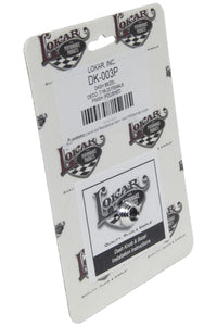 Lokar DK-003P Performance Products Dash Bezel - Deco - 7/16-20 Female - Polished
