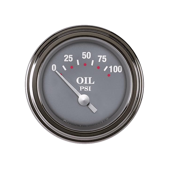 SG Series Classic Instruments SG81SLC 2 1/8" Oil Pressure Gauge