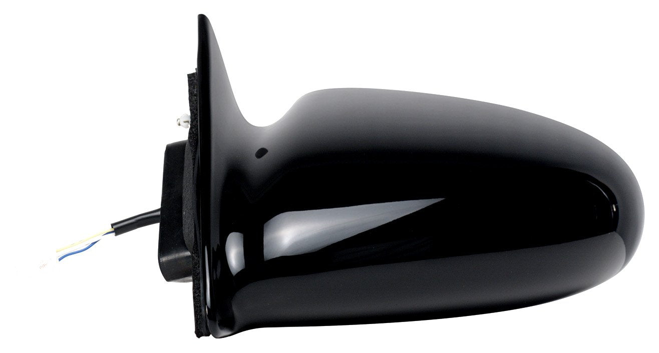 Fit System Mirror Driver Side for Geo Prizm, Black, Non-Foldaway, Power