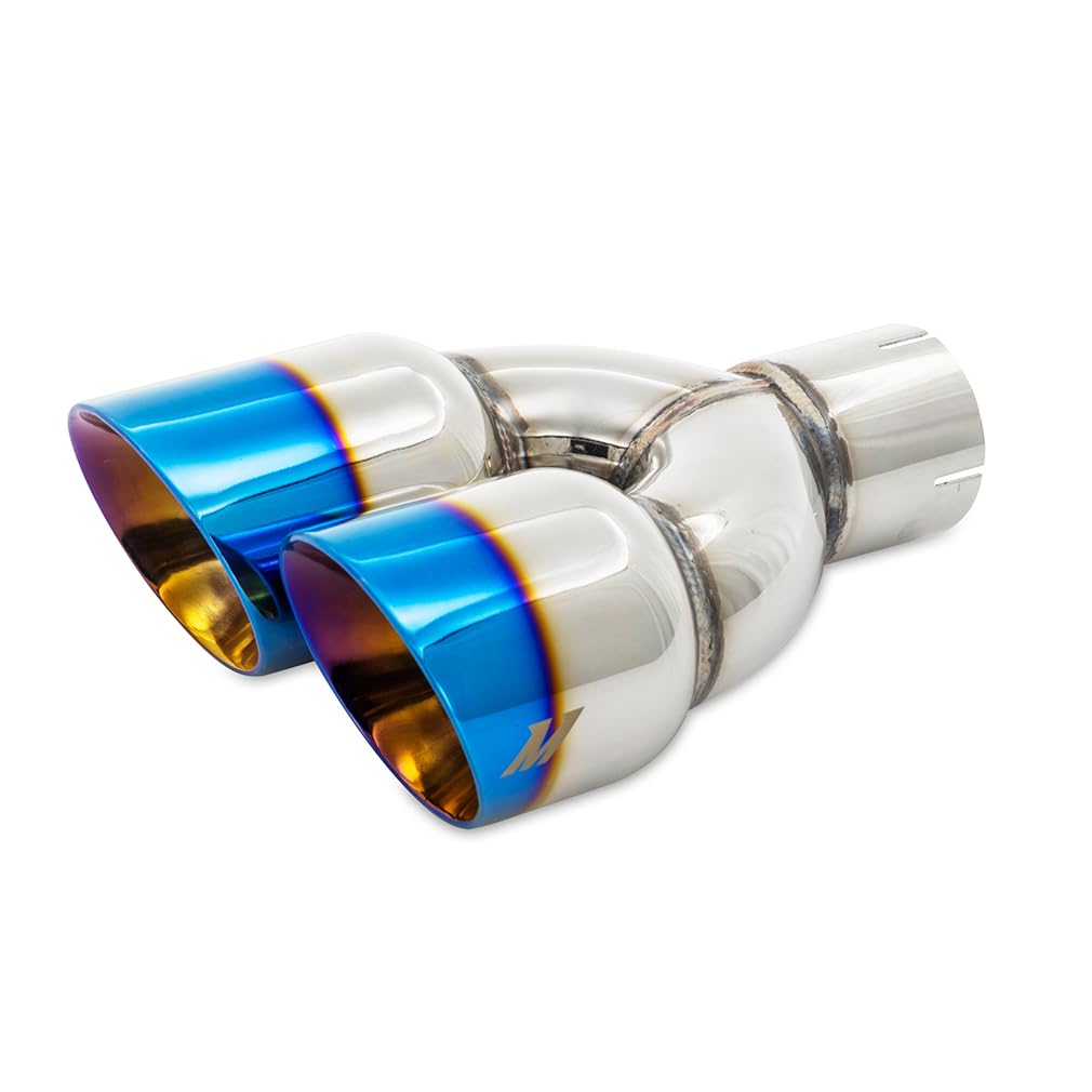 Mishimoto Exhaust Tips Dual Offset, 2.5" Inlet, 3" Outlet