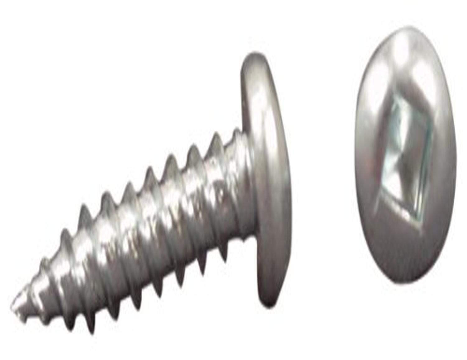 8 X 1 Pan Head Square Recess Screw AP Products 012-PSQ50 - Pack of 50