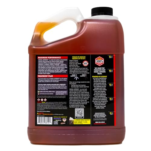 Diesel Extreme Hot Shot's Secret 1 Gallon, Concentrated Fuel System Cleaner, Diesel Fuel Additive, Injector Cleaner - Increases MPG & Restores Engine Performance