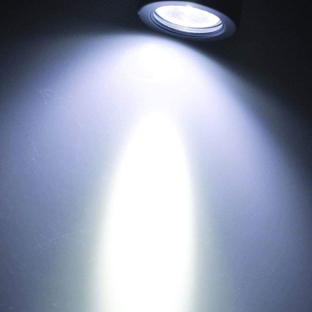 Mini LED Spreader - 10W - Flood - White Housing - Pkgd.