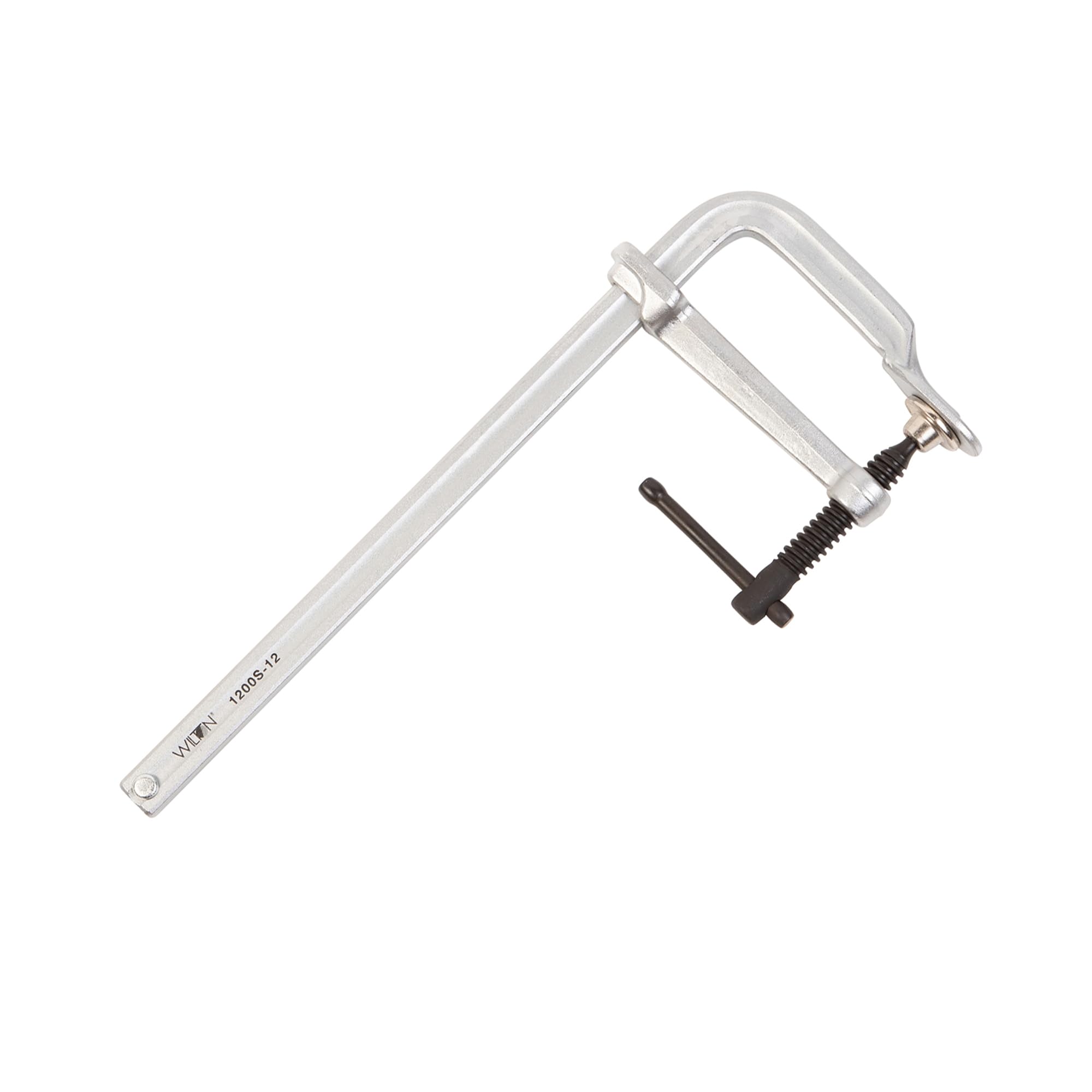 Wilton F-Clamp Light-Duty, 12" Opening, 4-3/4" Throat, 1200 Lbs. Clamping Force (Model 1200S-12)