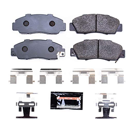Power Stop PST-503 Metallic Brake Pads Front Track Day For CL, Integra, Integra, Legend, NSX, RL, TL, Vigor, Accord, CR-V, EV Plus, Odyssey, Prelude, Oasis [Model Specific]