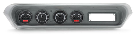 Dakota Digital VHX Analog Dash Gauges 64 65 66 67 GTO Lemans Tempest Black Alloy Red VHX-64P-GTO-K-R