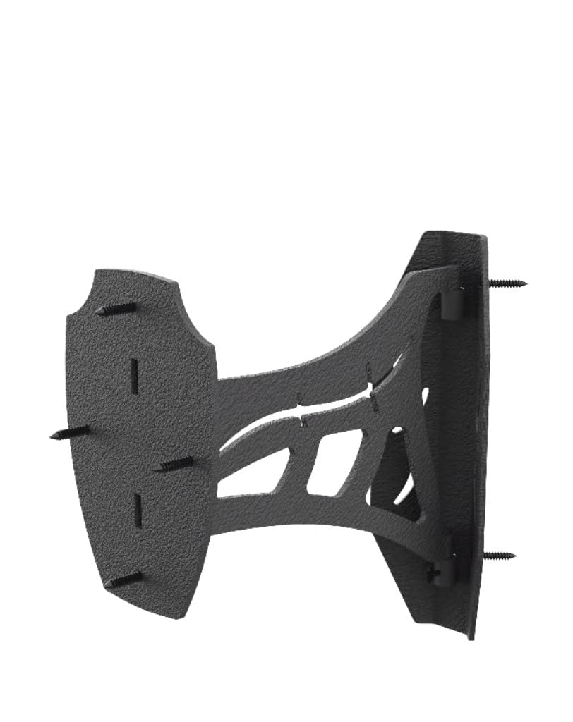 Skull Hooker Game Corner Shoulder Mount Small/Medium with Single 10-inch Swing Arm, Black Powder-Coated Steel