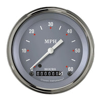 Silver Gray Series Classic Instruments LSS Low Speed Speedometer
