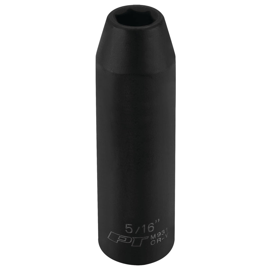 M931 Performance Tool 3/8-Inch 5/16-Inch Deep Wall Impact Socket - Durable and Reliable Tool for Heavy-Duty Applications