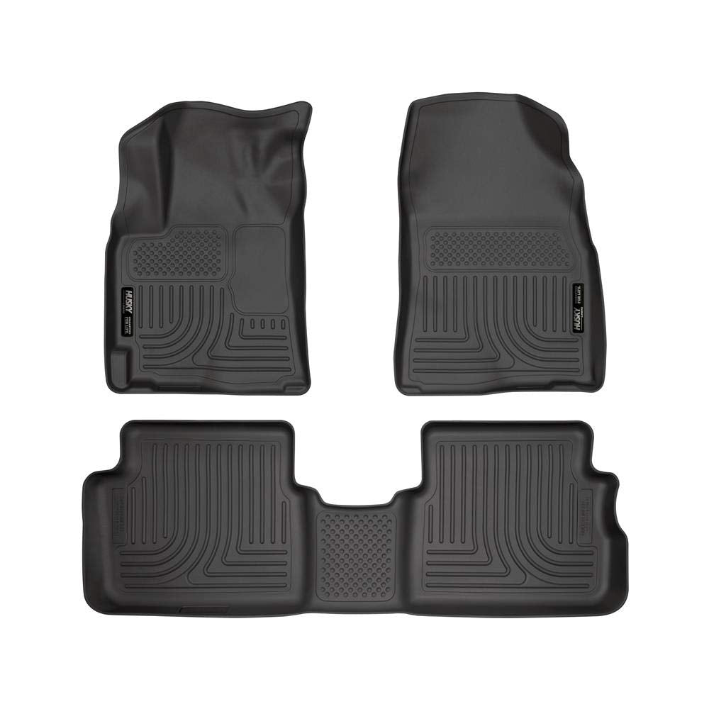 Husky Liners WeatherBeater 98531 Combination Front & 2ND Seat Floor Liners - (3
