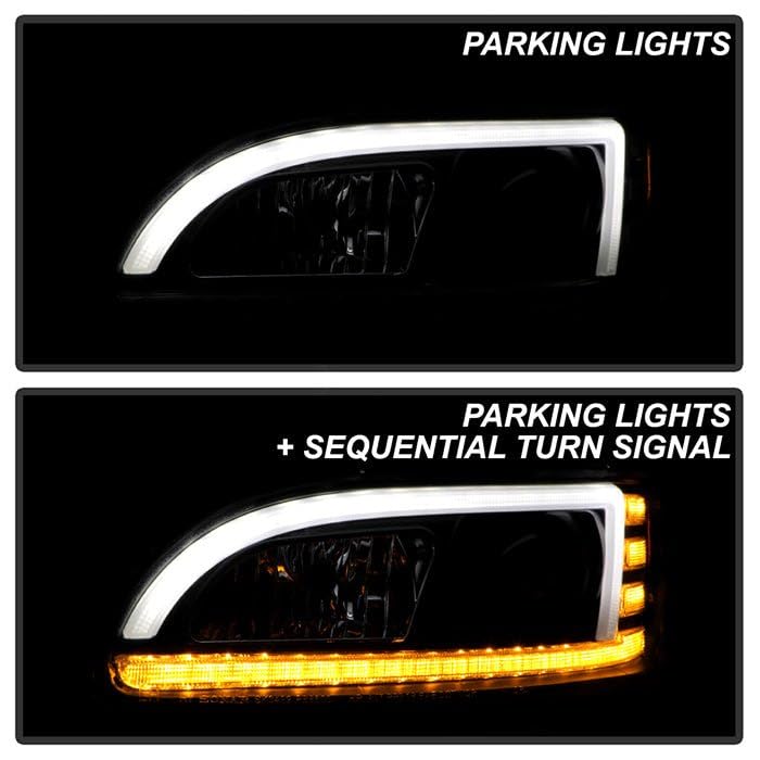 Headlights Spyder Signature (PRO-YD-PB38600-L-BK)
