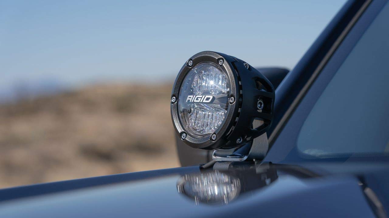 46709 RIGID A-Pillar LED Light Mount, FITS 2021 Ford Bronco Sport