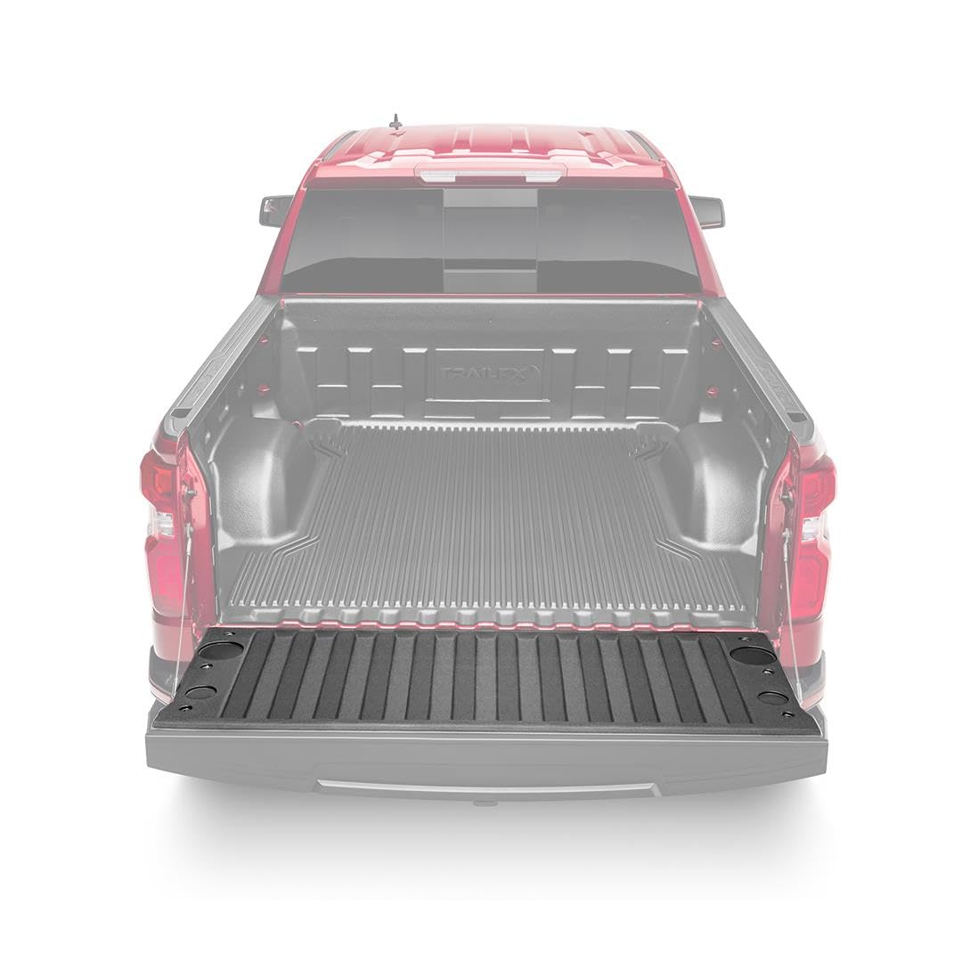 TrailFX Tailgate Liner for 2014-2018 Chevrolet Silverado 1500 Black High-Density Polyethylene Direct Fit Textured Ribbed Surface TrailFX RC14TG