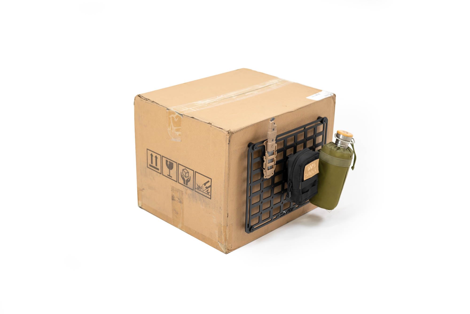 Universal Molle Panels DV8 Offroad | Can Be Mounted Almost Anywhere Including Vehicles, Garages, etc. | Available in 3 Sizes | Universal Mounting for Tools, Recovery Gear, & More (15" x 12")