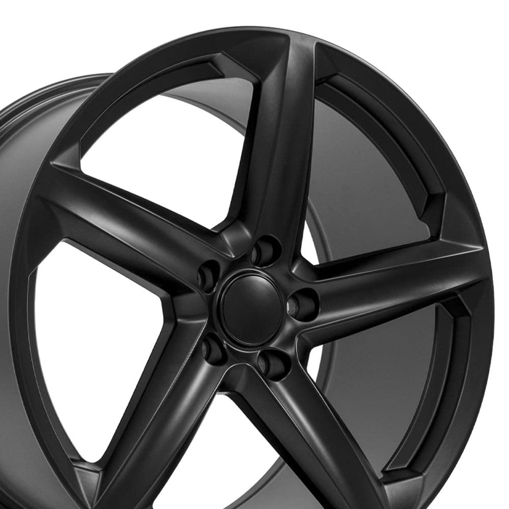 20" Replica Wheel Cv02D OE Wheels Fits Chevrolet C8 Corvette 20X11 Satin Black Wheel