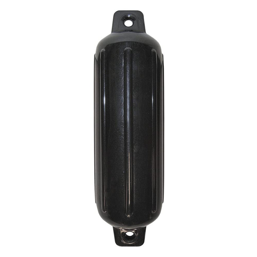 Storm Gard TAYLOR MADE Inflatable Vinyl Fender - 5.5" x 20", Black Onyx
