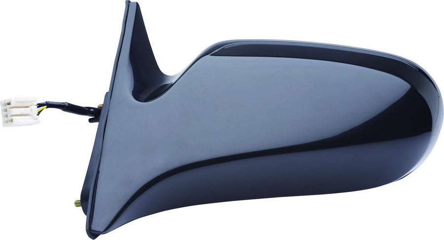 Fit System Mirror Driver Side for Mazda 626 Black PTM, Non-Foldaway, Power