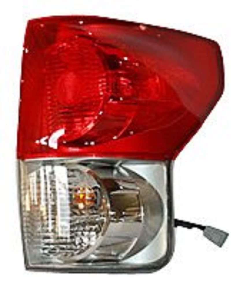 Right TYC Tail Light Assembly Compatible with 2007-2009 Toyota Tundra