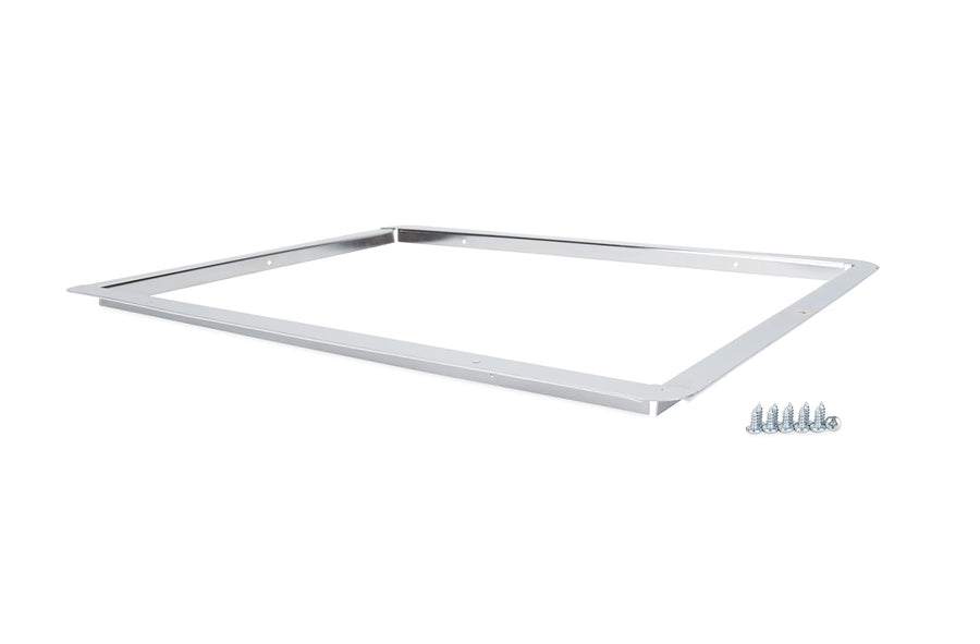 Recess Mounting Kit Camco for Olympian Wave 6 Heaters | Mounts Vertically or Horizontally | Chrome (57692)