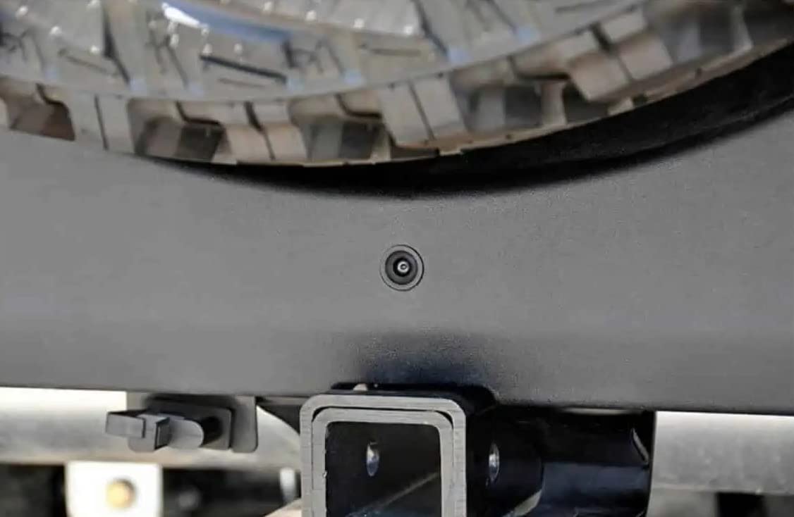 Back/Front RYDEEN CM-CKH5 Key Hole Camera, NightVision CMOS, Metal Casing, WingMount/Keyhole Selectable, Hole Saw Included, Reverse Trigger Auto On/Off, for Cars, Pickup Trucks, SUVs, Vans (Black)