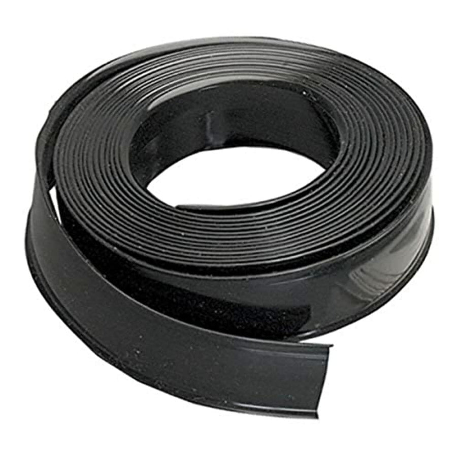 1" x 1000' Premium Vinyl Insert for Trim Moldings AP Products Black