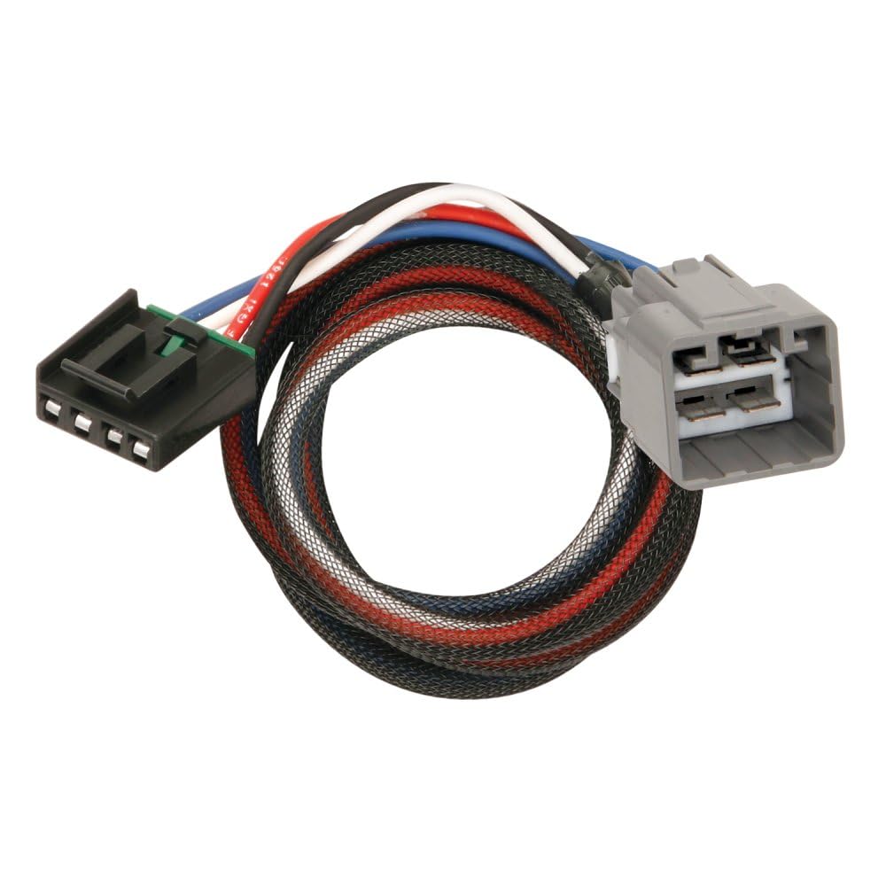 Tekonsha Trailer Brake Controller Custom Harness 301400, Vehicle & Brake Control Ends, Compatible with 2014-2023 Jeep Cherokee