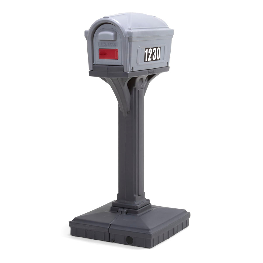 Easy Up Simplay3 Dig-Free Classic Mailbox (Steel Gray/Charcoal)
