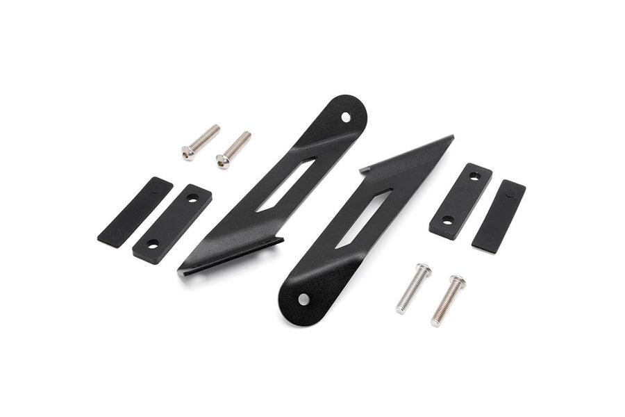 20" Rough Country Hood LED Brackets for 2007-2018 Jeep Wrangler JK - 70533