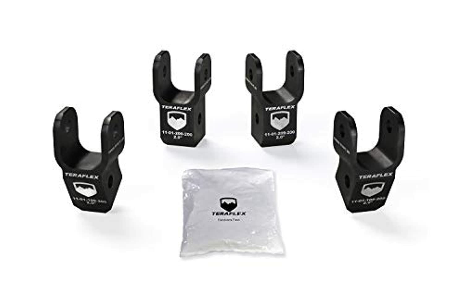 2" TeraFlex JL/JLU Wrangler Shock Extension, 1 Pack