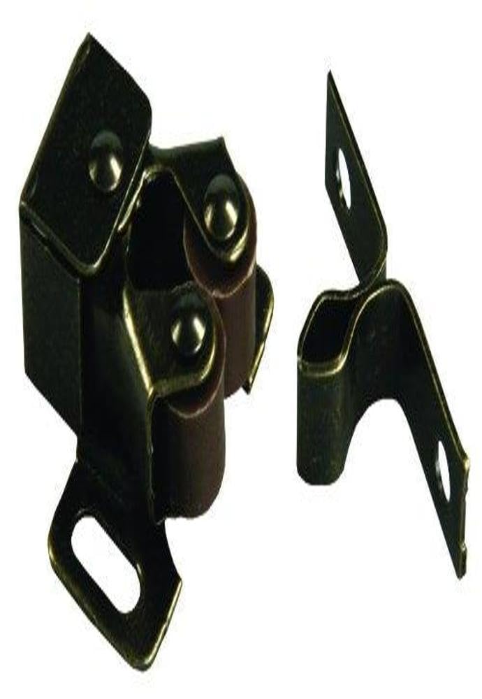 Double Roller JR Products Cabinet Catch with Prong 70235