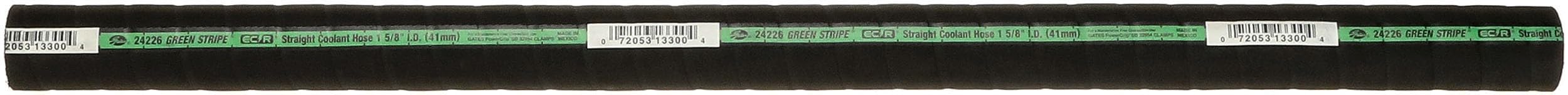 2-Ply Green Stripe Straight Coolant Hose