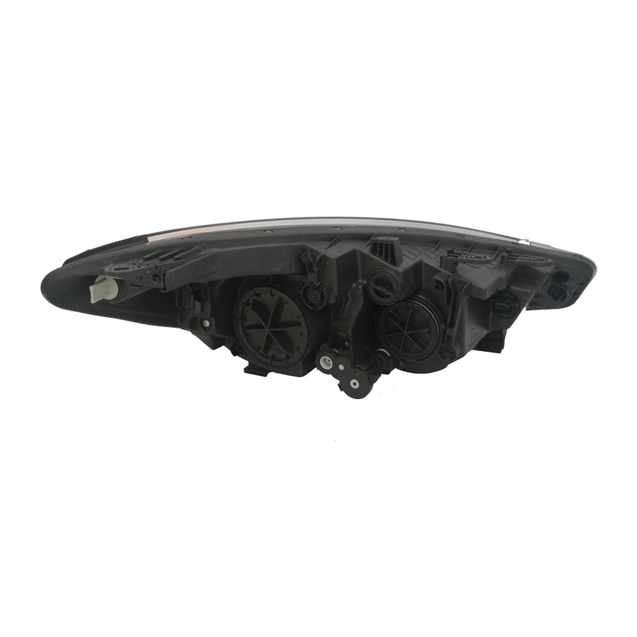 Left TYC Headlight Assembly Compatible with 2014-2015 Kia Forte