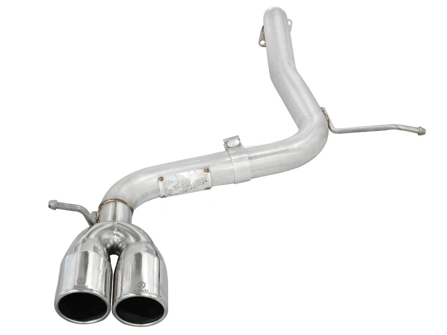304 Stainless Steel aFe (49-36018) Axle-Back Exhaust System with Dual Polished Tips for Scion xB L4-2.4L Engine